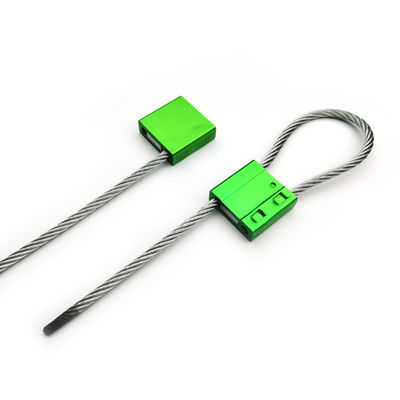 鋼鉄製のコンテナ用ケーブルシールロック 警備タグ 27.3*26.2*9.4mm