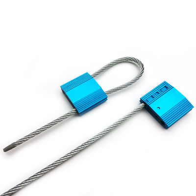 US-CC502 ISO 17712 高セキュリティ スチールワイヤロック コンテナケーブルシール プリントレーザー