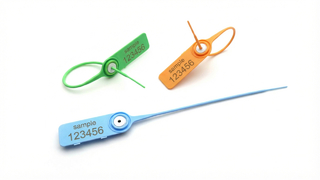 貨物を保護する 200mm/350mm/450mm プラスチック セキュリティ シール