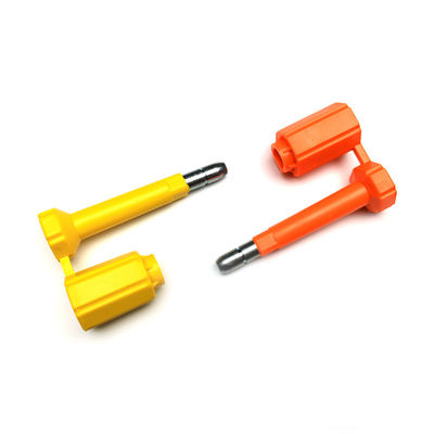 高セキュリティ トラックコンテナ 番号付け ボルトシール 張力強さ 25 KN 81.5*52.4*21.6mm