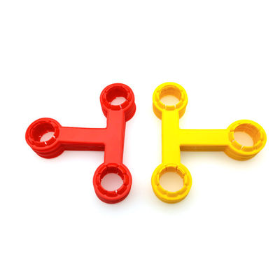 レッド 28mm プラスチック 3パック ボトル ネックホルダー ハンドル キャリバー 平均重量 4.67 g / pc