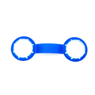 HDPE 2 パック プラスチックボトル ネック 持ち柄 プラスチックホルダー 38mm ボトル 耐久