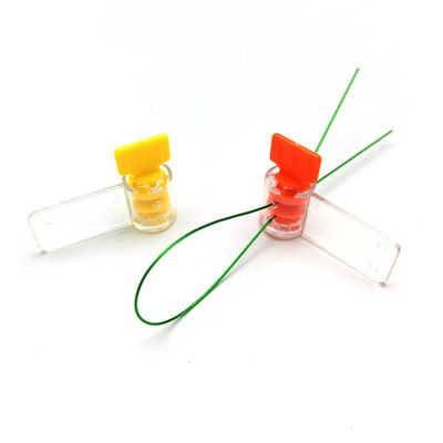 標識面 22.5*13 mm バーコード 電気メーター用のプラスチック式トウィストメーターシールタグ