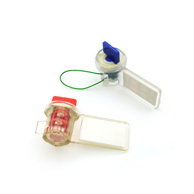 レベル指示的なセキュリティシール ステンレス鋼のワイヤー 電気回転 プラスチックメーターシール