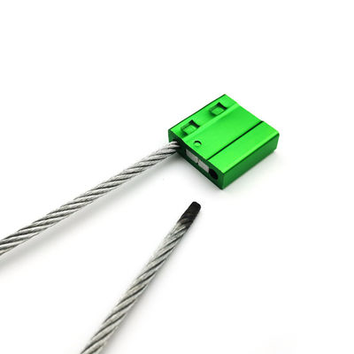 鋼鉄製のコンテナ用ケーブルシールロック 警備タグ 27.3*26.2*9.4mm