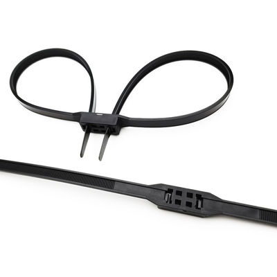 自閉式 使い捨てのシップネクタイ 防犯用 白色のデュブルフレックス警察手錠