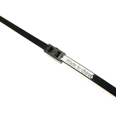 12*690mm 自閉式 引き締まる 厳格な警察用 防犯用 ダブルフレックスプラスチックナイロン手錠