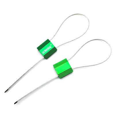 1.8mm ロージスティックトラック用のワイヤードプル・タイト・セキュリティ・ケーブルのシール 26*26*8.5mm