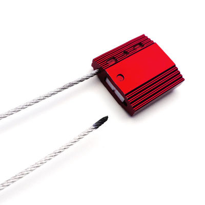 1.8mm ロージスティックトラック用のワイヤードプル・タイト・セキュリティ・ケーブルのシール 26*26*8.5mm