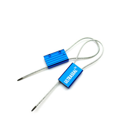 1.5mm 直径ワイヤ ミニ 引く ロージスティック用 緊密なケーブルシール 24*14.6*6 mm 張力強さ 1.96 KN 200 KG