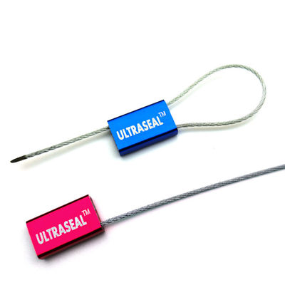 1.5mm 直径ワイヤ ミニ 引く ロージスティック用 緊密なケーブルシール 24*14.6*6 mm 張力強さ 1.96 KN 200 KG