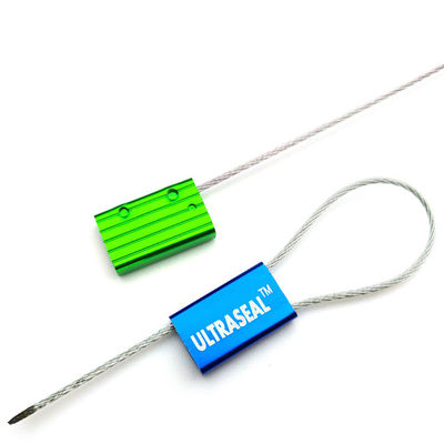 1.5mm 直径ワイヤ ミニ 引く ロージスティック用 緊密なケーブルシール 24*14.6*6 mm 張力強さ 1.96 KN 200 KG