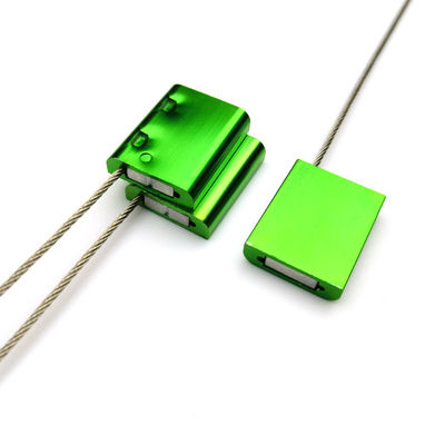 アルミ合金 1.5mm トラックコンテナドア レーザープリントのセキュリティケーブルシール