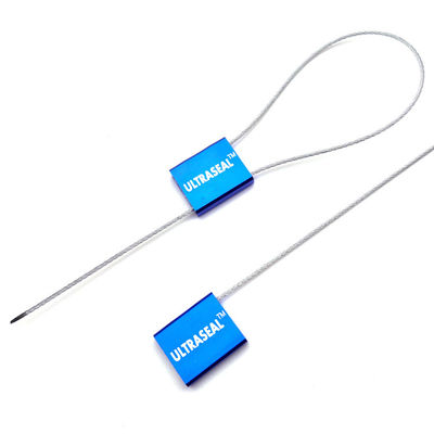 1.5mm レッドケーブル 直径 US-CC151 メタルワイヤー レーザープリント付き燃料タンクケーブルシール