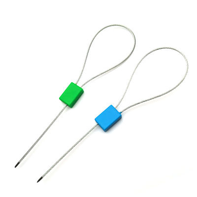 US-CC181C コンテナトラック セキュリティタグ 改変 プラスチックシール オレンジケーブル 直径1.8mm