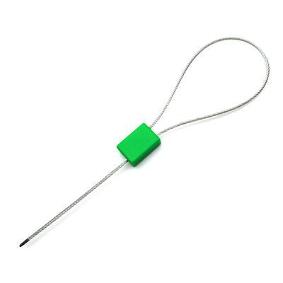 US-CC181C コンテナトラック セキュリティタグ 改変 プラスチックシール オレンジケーブル 直径1.8mm