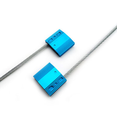 US-CC502 ISO 17712 高セキュリティ スチールワイヤロック コンテナケーブルシール プリントレーザー