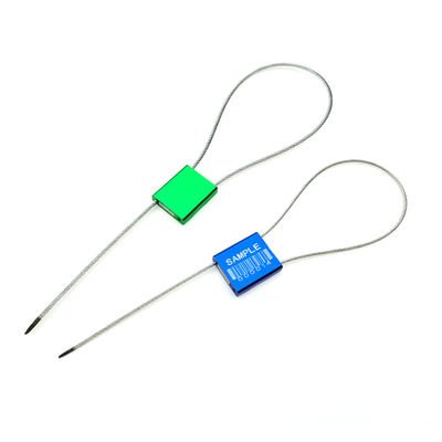 2.0mm 直径レーザー印刷 アルミ 安全ケーブル コンテナ ワイヤシール オーダーメイド