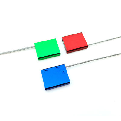2.0mm 直径レーザー印刷 アルミ 安全ケーブル コンテナ ワイヤシール オーダーメイド