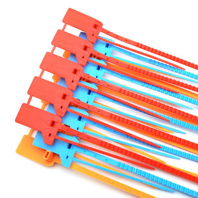 オレンジ 防犯用タグ 400*34*16mm プラスチック容器に最適