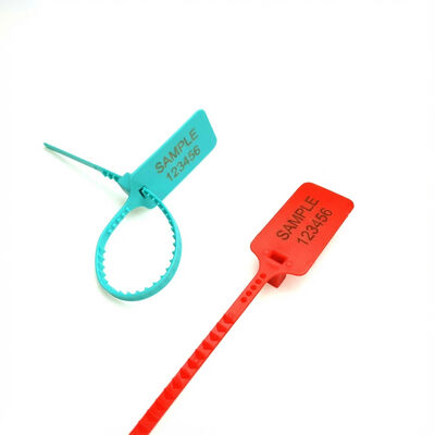 ブラック・プル・タイト・タグとカスタマイズされたプラスチック・シールケーブル