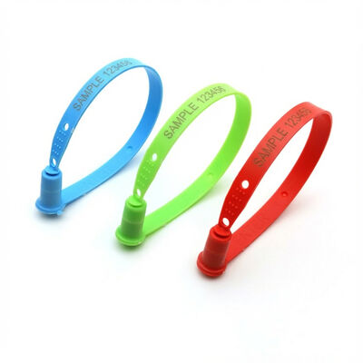 198mm 単品 税関 トラック 番号付き 防犯 プラスチック セキュリティ シール タグ