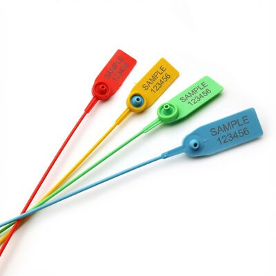 自動ロック可能なプラスチックシール 操作防止トレーラータグ付け 作業長さ300mm