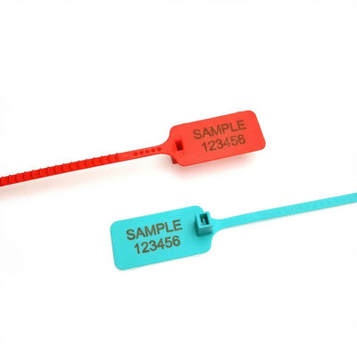 黒 300mm 服と靴のためのカスタムプラスチックシール セキュリティ 平均重量 4.45 g/pc