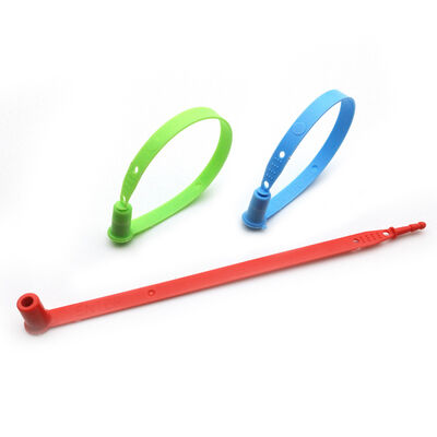 固定長さ200mm オレンジ色プラスチックリング 貨物用安全コンテナ トラックシール