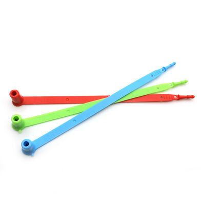 固定長さ200mm オレンジ色プラスチックリング 貨物用安全コンテナ トラックシール