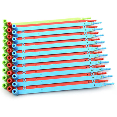 固定長さ200mm オレンジ色プラスチックリング 貨物用安全コンテナ トラックシール