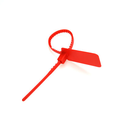 偽装防止の大きな旗 荷物袋用の安全プラスチックシール 標識エリア L 49.5 * W 30 mm