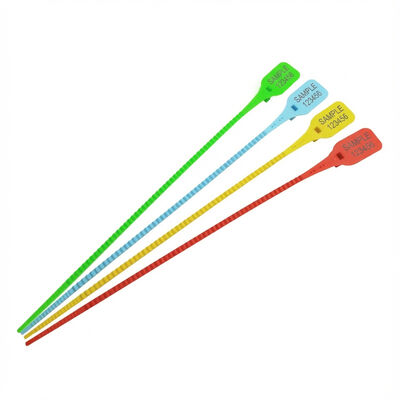 自閉式PPストライプシール,マークエリアL 33 * W 25mm,カスタムプラスチックタグ