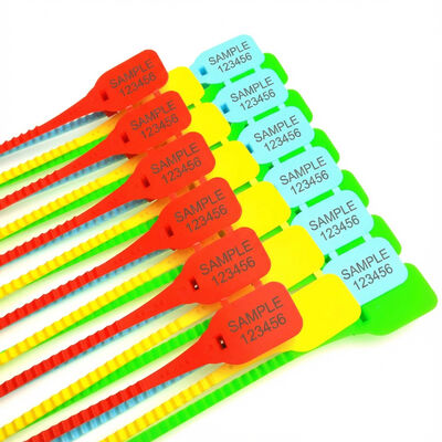 自閉式PPストライプシール,マークエリアL 33 * W 25mm,カスタムプラスチックタグ